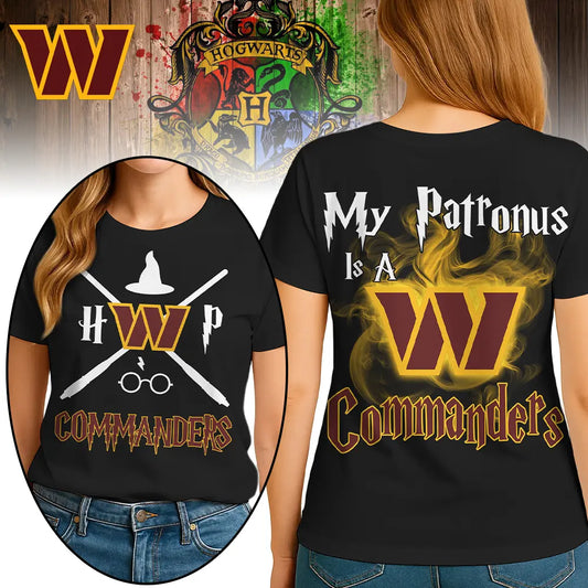 Washington Commanders | Premium NFL and Harry Potter Fan Shirt HI – HuddleStyle.com - Main