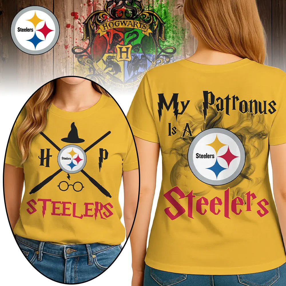 Pittsburgh Steelers | Premium NFL and Harry Potter Fan Shirt HI – HuddleStyle.com - Main