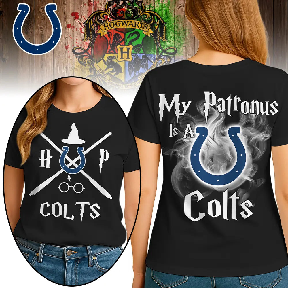 Indianapolis Colts | Premium NFL and Harry Potter Fan Shirt HI – HuddleStyle.com - Image 2