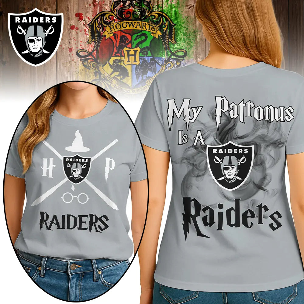 Las Vegas Raiders | Premium NFL and Harry Potter Fan Shirt HI – HuddleStyle.com - Main