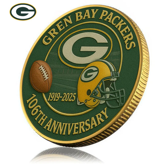 Green Bay Packers | Premium NFL Commemorative Coin HI – HuddleStyle.com - Main