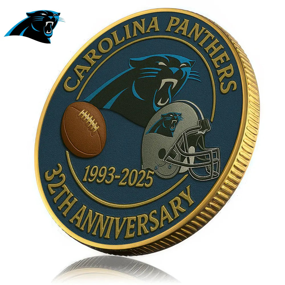 Carolina Panthers | Premium NFL Commemorative Coin HI – HuddleStyle.com - Image 2