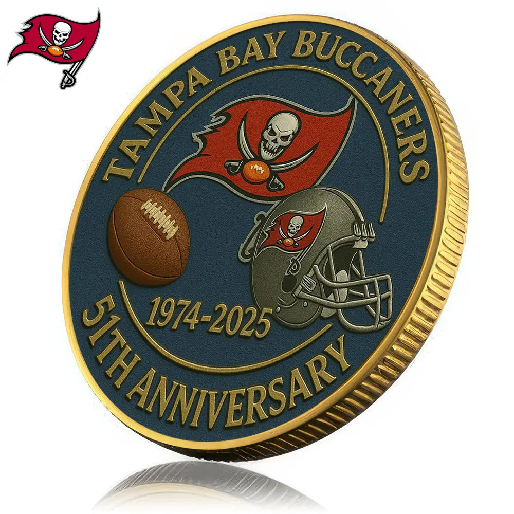 Tampa Bay Buccaneers | Premium NFL Commemorative Coin HI – HuddleStyle.com - Image 2