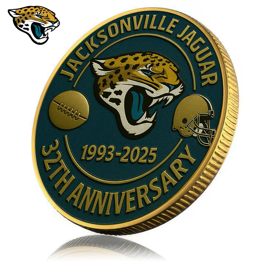 Jacksonville Jaguars | Premium NFL Commemorative Coin HI – HuddleStyle.com - Main