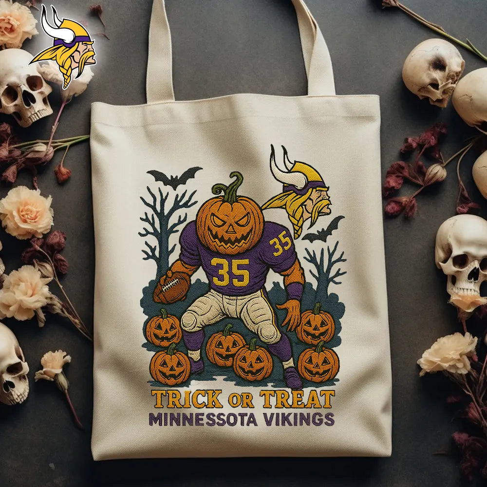 Minnesota Vikings | Premium NFL Tote Bag HI – HuddleStyle.com - Image 2