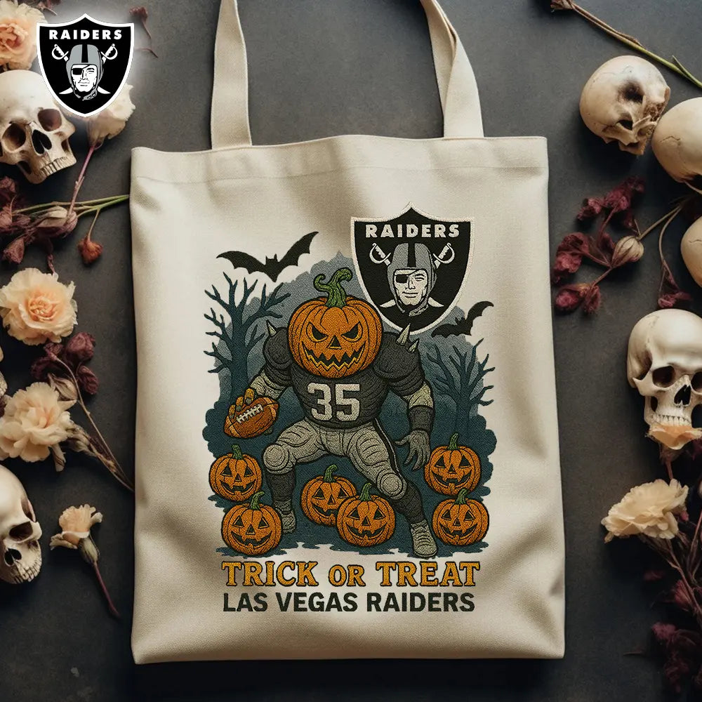 Las Vegas Raiders | Premium NFL Tote Bag HI – HuddleStyle.com - Image 2