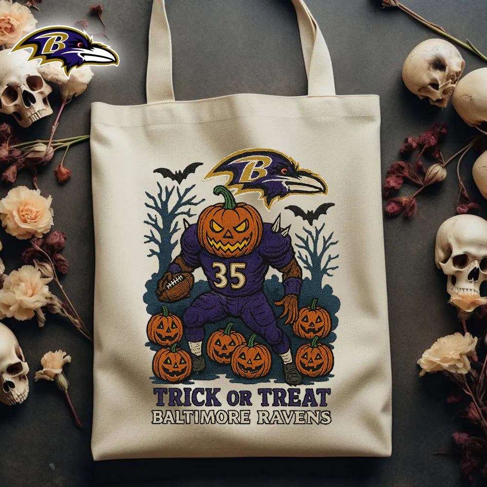 Baltimore Ravens | Premium NFL Tote Bag HI – HuddleStyle.com - Main