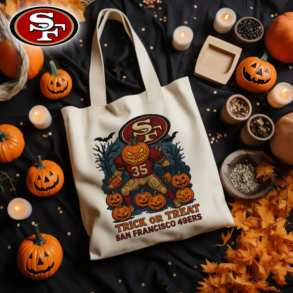 San Francisco 49ers | Premium NFL Tote Bag HI – HuddleStyle.com - Main