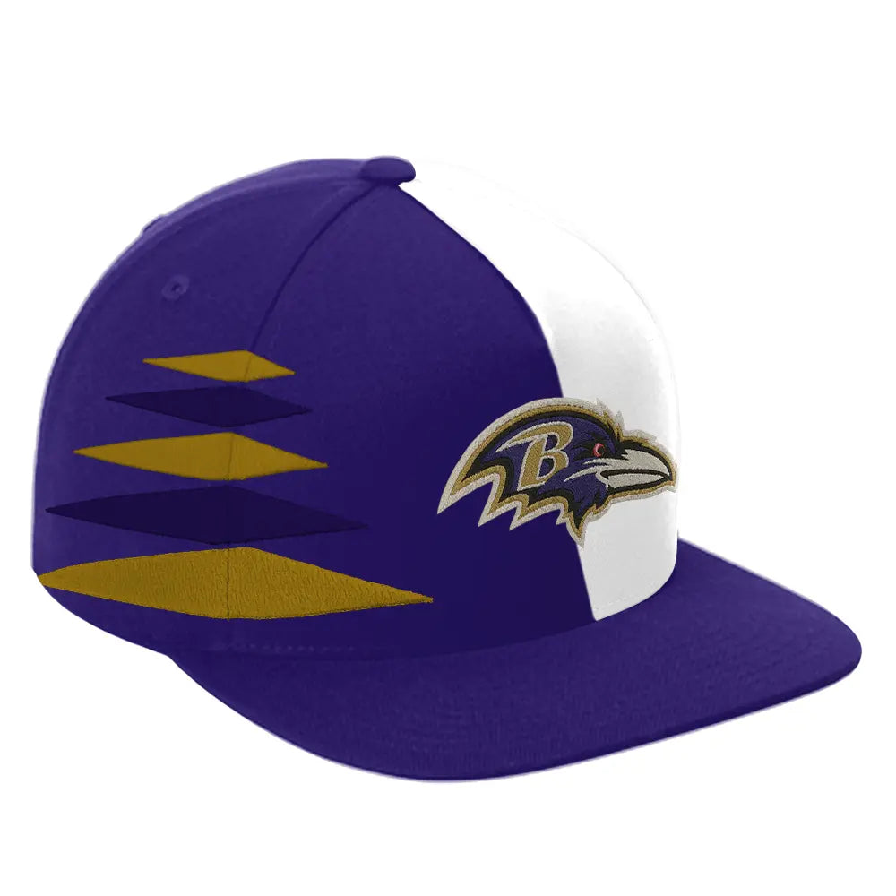 Baltimore Ravens | Premium NFL Snapback Cap – HuddleStyle.com - Image 2