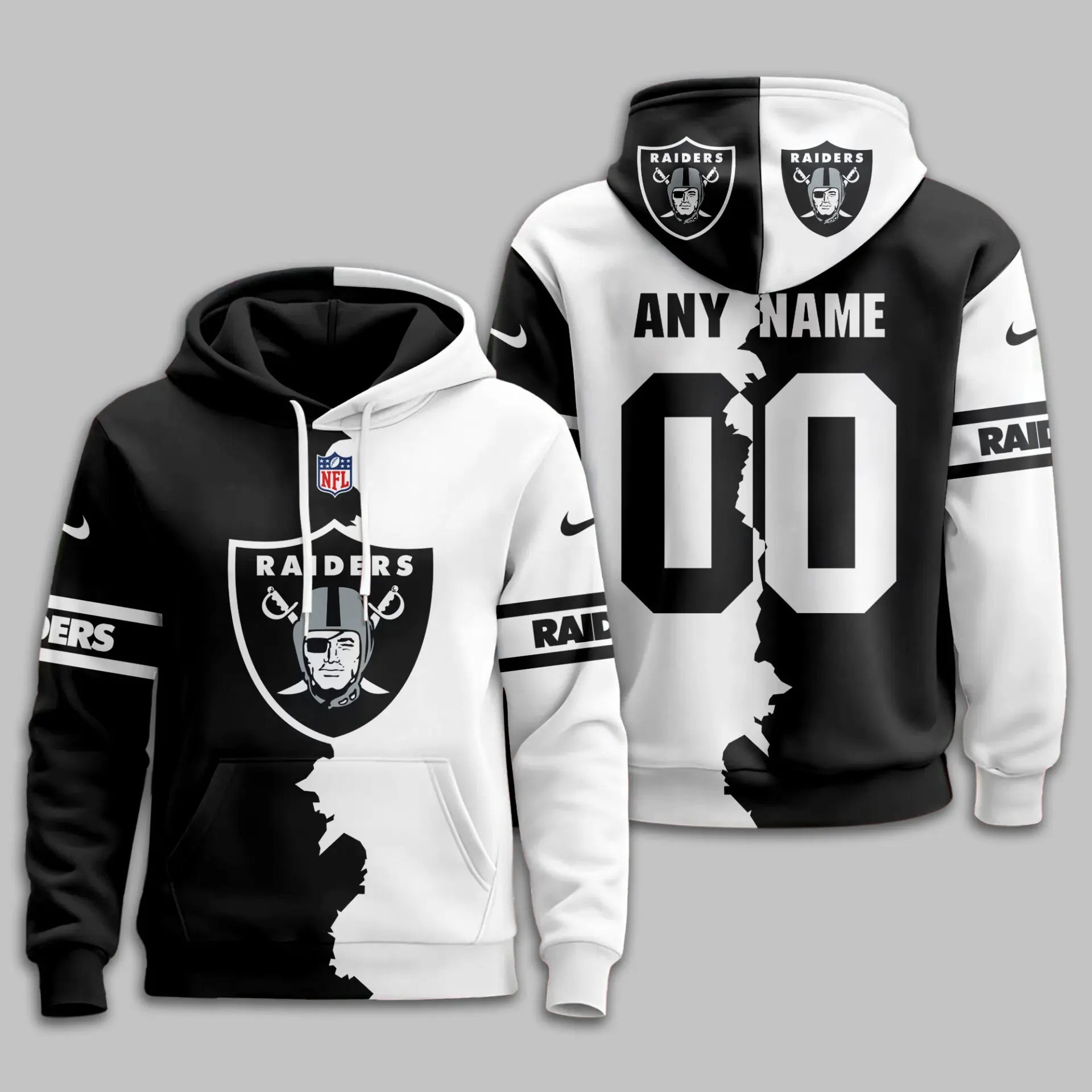 Las Vegas Raiders | Premium Victory Split Hoodie TD – HuddleStyle.com - Image 2