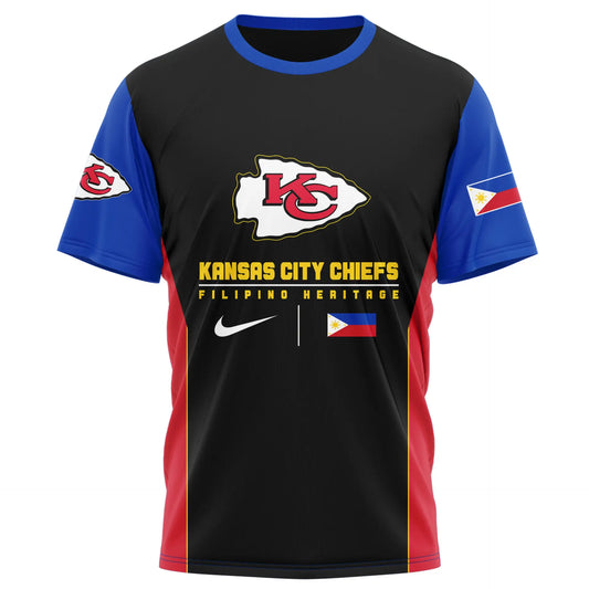 Kansas City Chiefs | Premium NFL Filipino Heritage Celebration 3D Shirt HI – HuddleStyle.com - Main