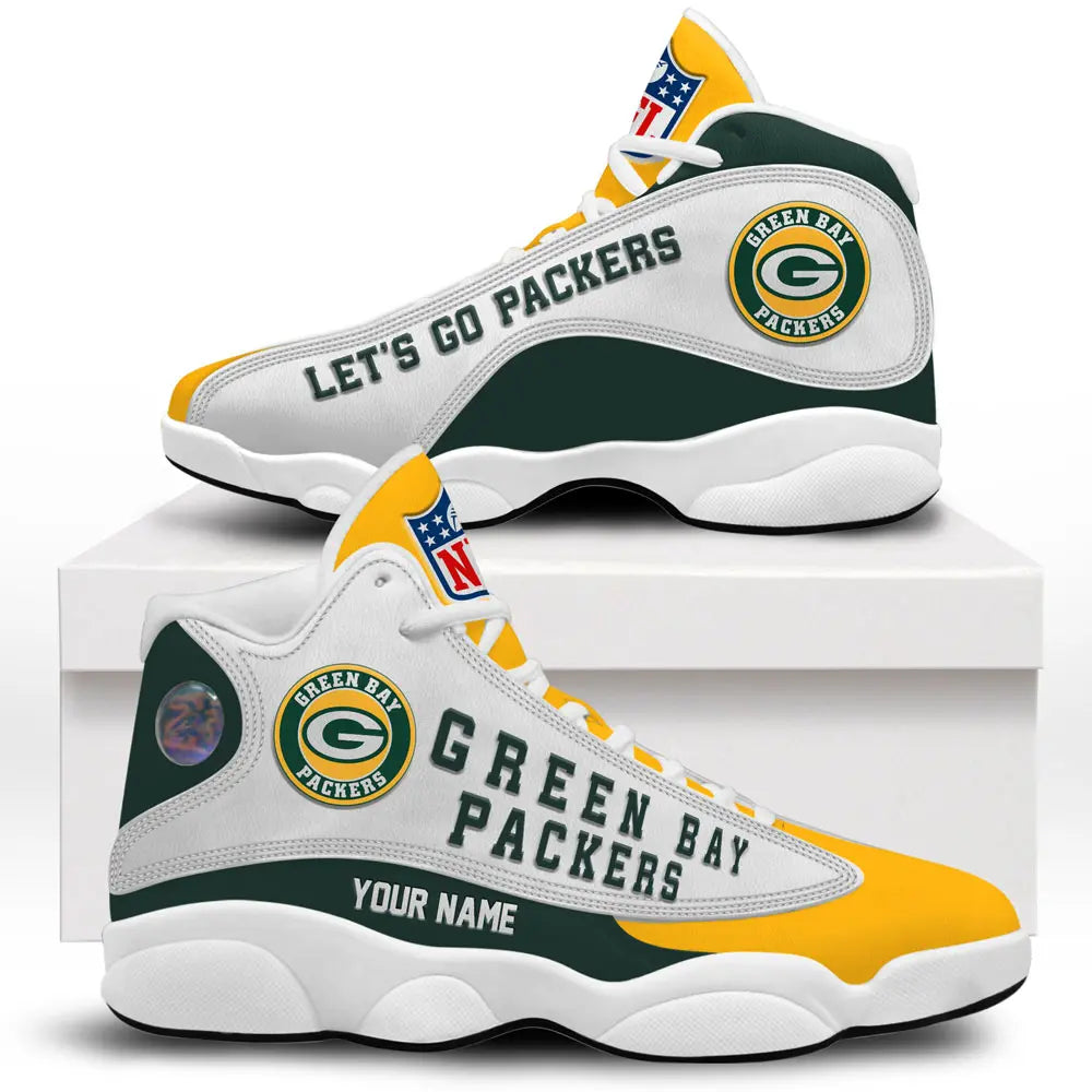 Green Bay Packers | Premium NFL Game Day Air Jordan 13 TD – HuddleStyle.com - Image 2
