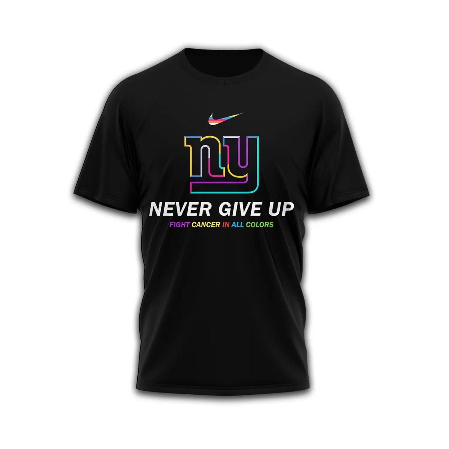 New York Giants | Premium Fight Cancer In All Colors 3D Shirt TD – HuddleStyle.com - Image 4