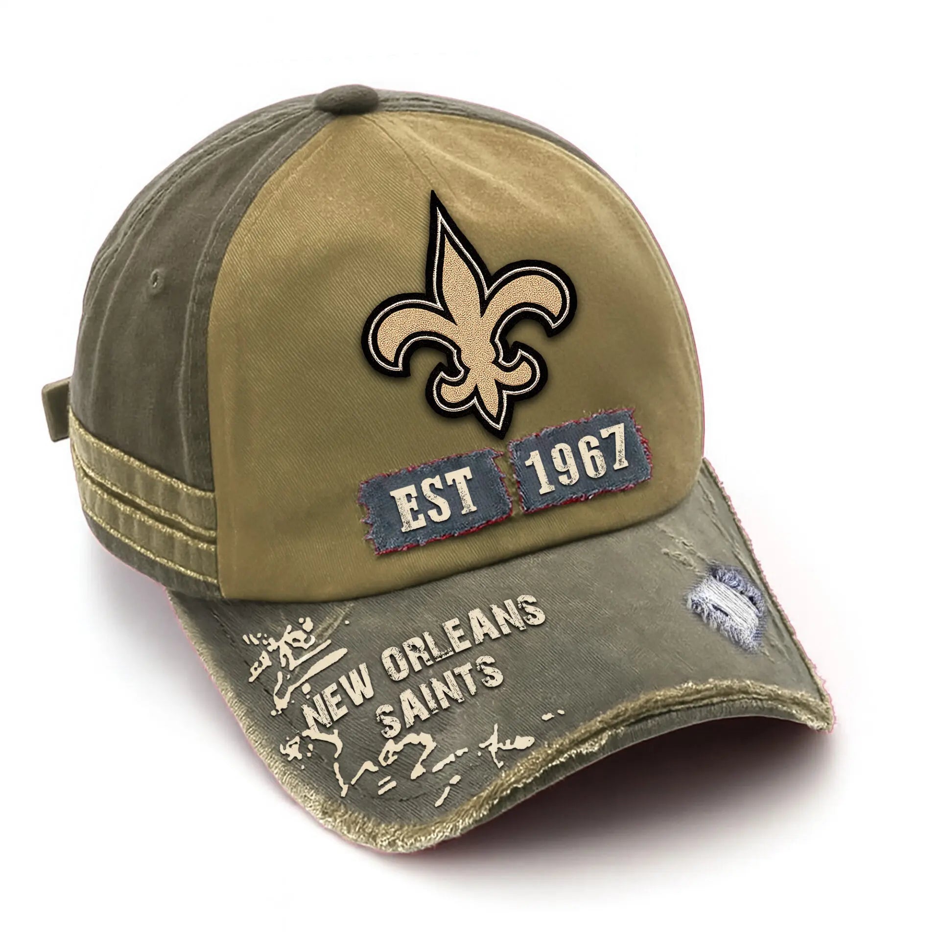 New Orleans Saints | Premium NFL Legacy Classic Cap TD – HuddleStyle.com - Image 2