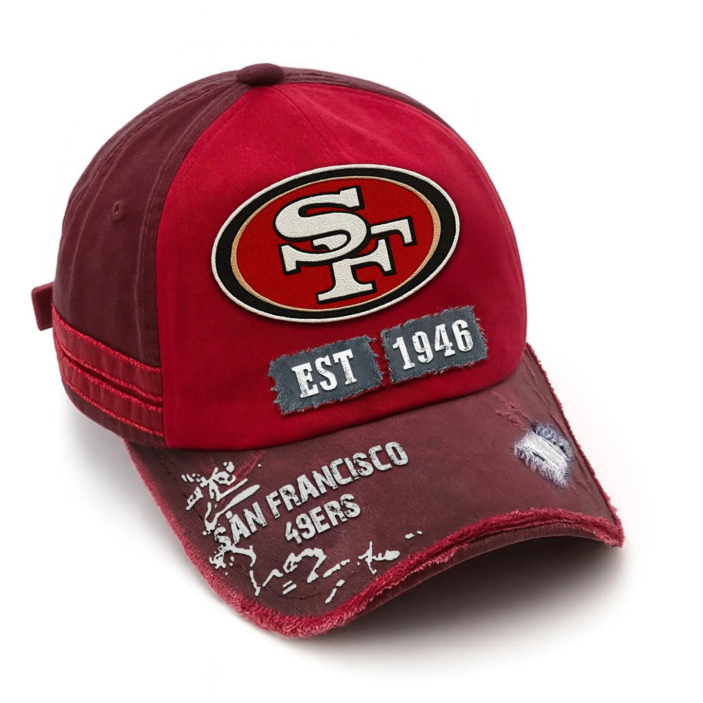 San Francisco 49ers | Premium NFL Legacy Classic Cap TD – HuddleStyle.com - Image 2