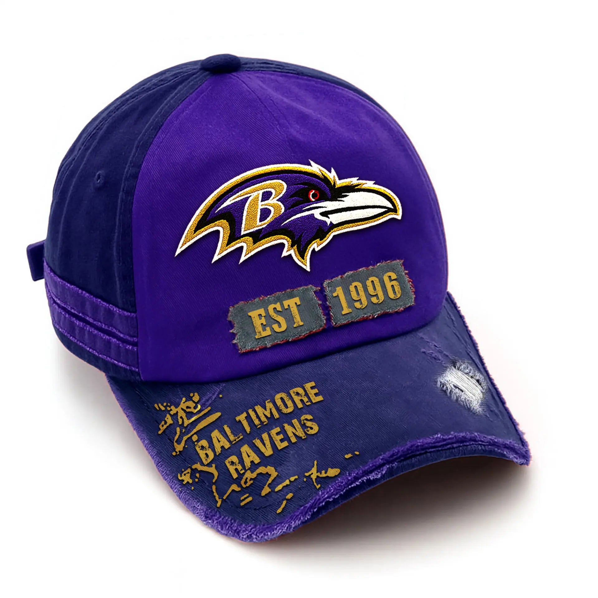Baltimore Ravens | Premium NFL Legacy Classic Cap TD – HuddleStyle.com - Image 2
