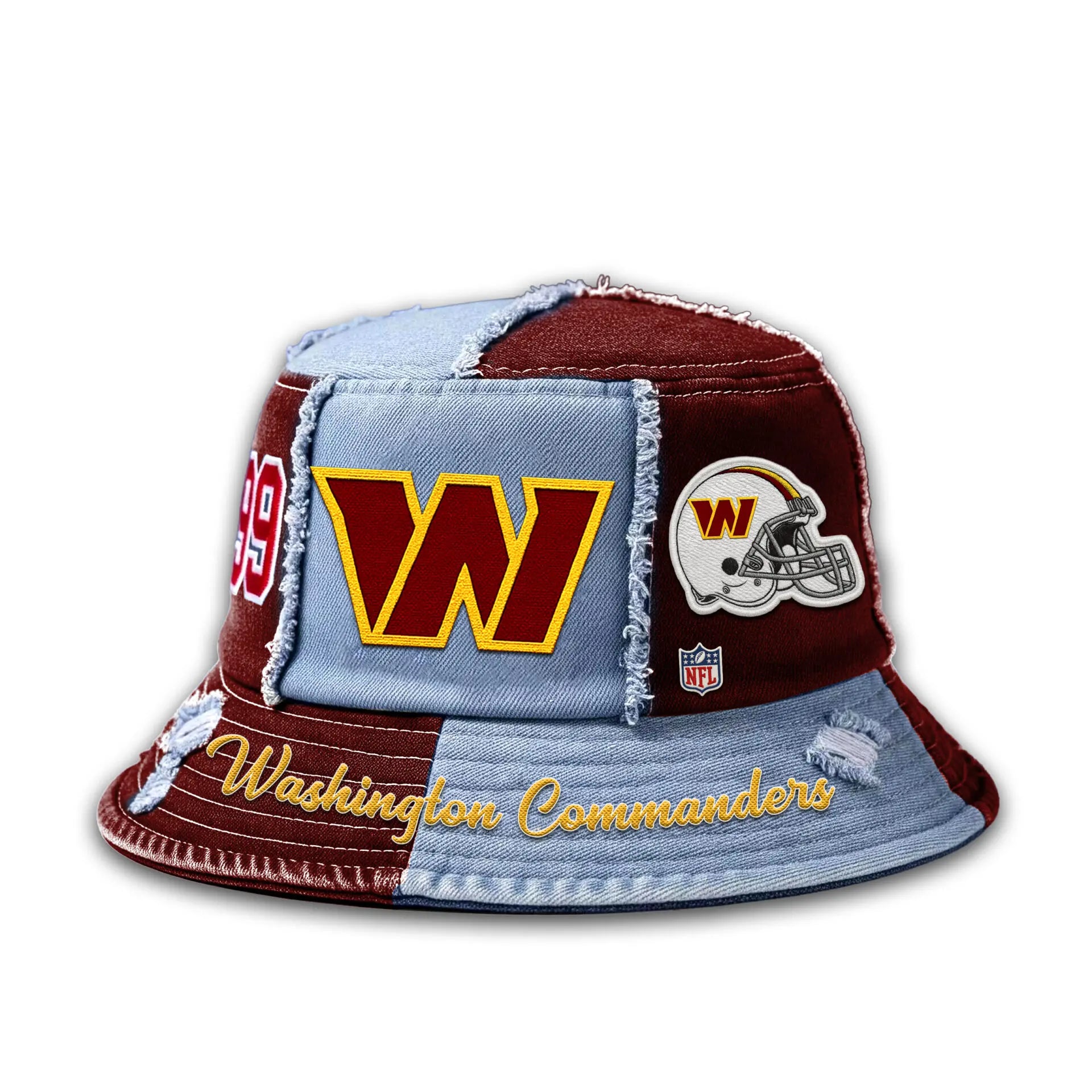 Washington Commanders | Premium Bucket Hat TD – HuddleStyle.com - Main
