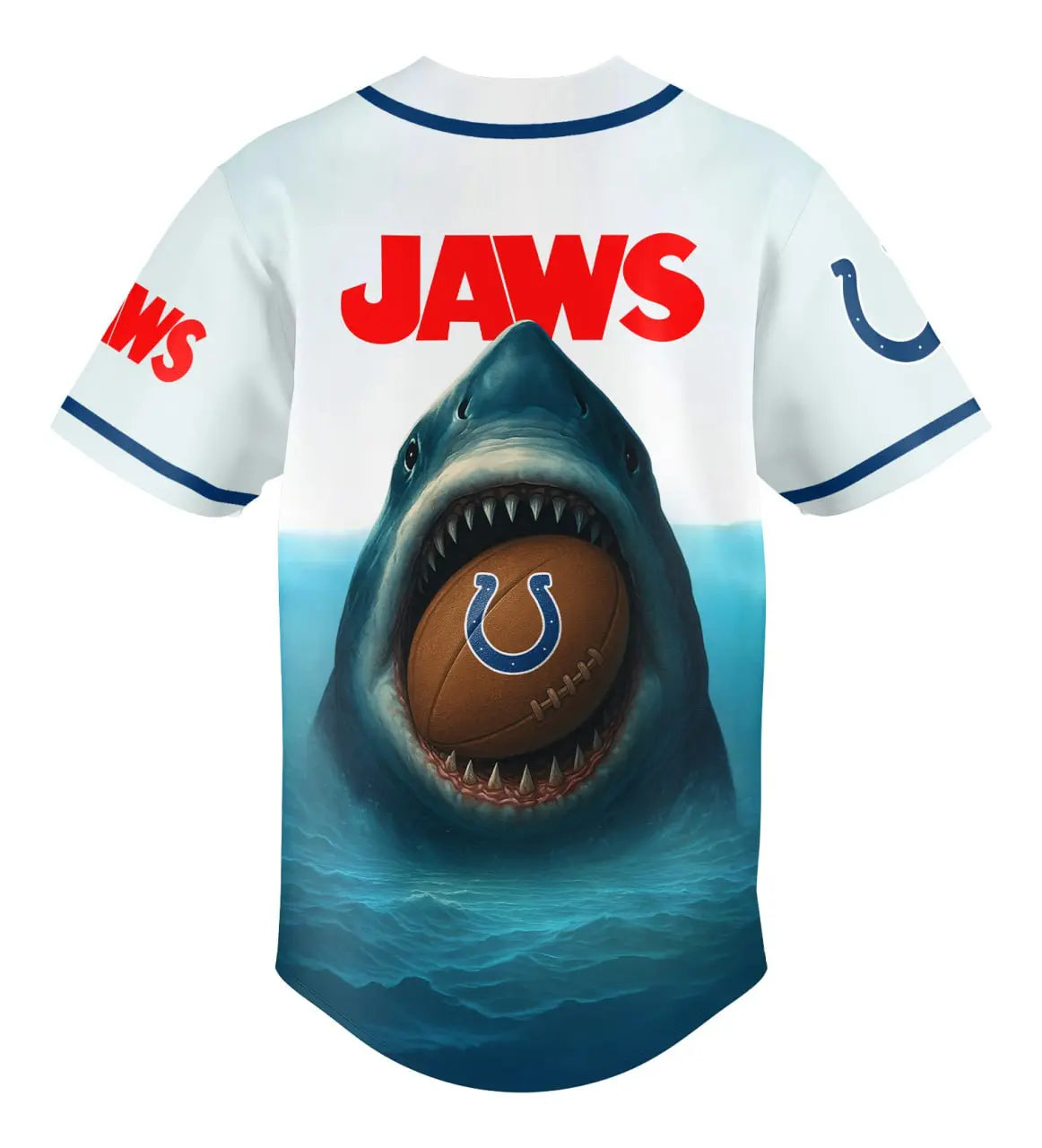 Indianapolis Colts | Premium NFL x Jaws Jersey HI – HuddleStyle.com - Image 2
