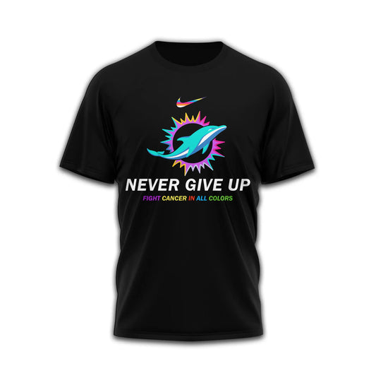 Miami Dolphins | Premium Fight Cancer In All Colors 3D Shirt TD – HuddleStyle.com - Main