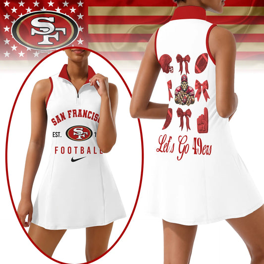 San Francisco 49ers | Premium Women Sport Dress NY – HuddleStyle.com - Main