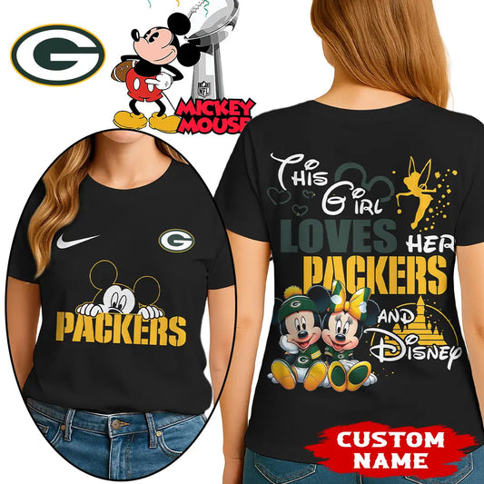 Green Bay Packers | Premium NFL Mickey Shirt HI – HuddleStyle.com - Main