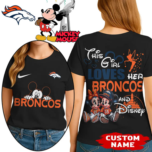 Denver Broncos | Premium NFL Mickey Shirt HI – HuddleStyle.com - Main