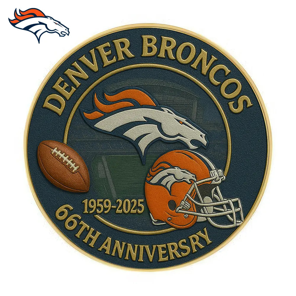Denver Broncos | Premium NFL Commemorative Coin HI – HuddleStyle.com - Image 2