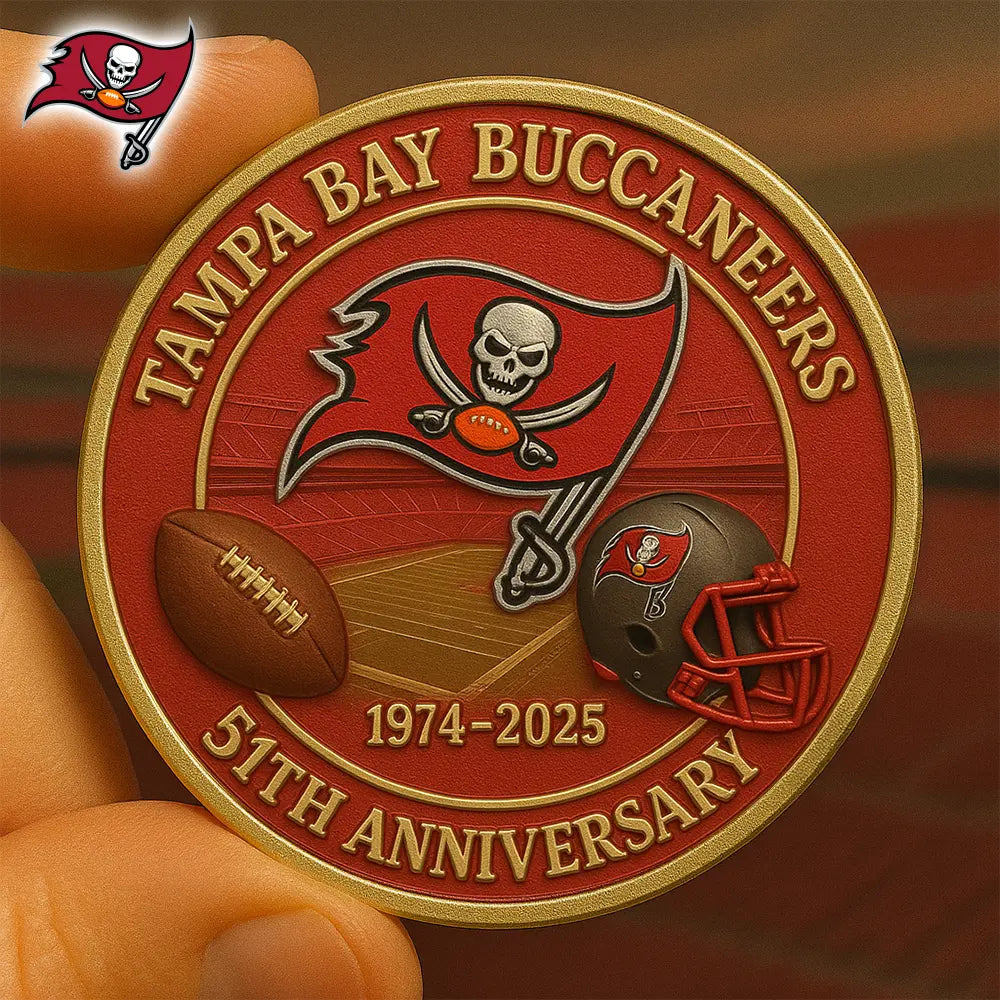 Tampa Bay Buccaneers | Premium NFL Commemorative Coin HI – HuddleStyle.com - Main