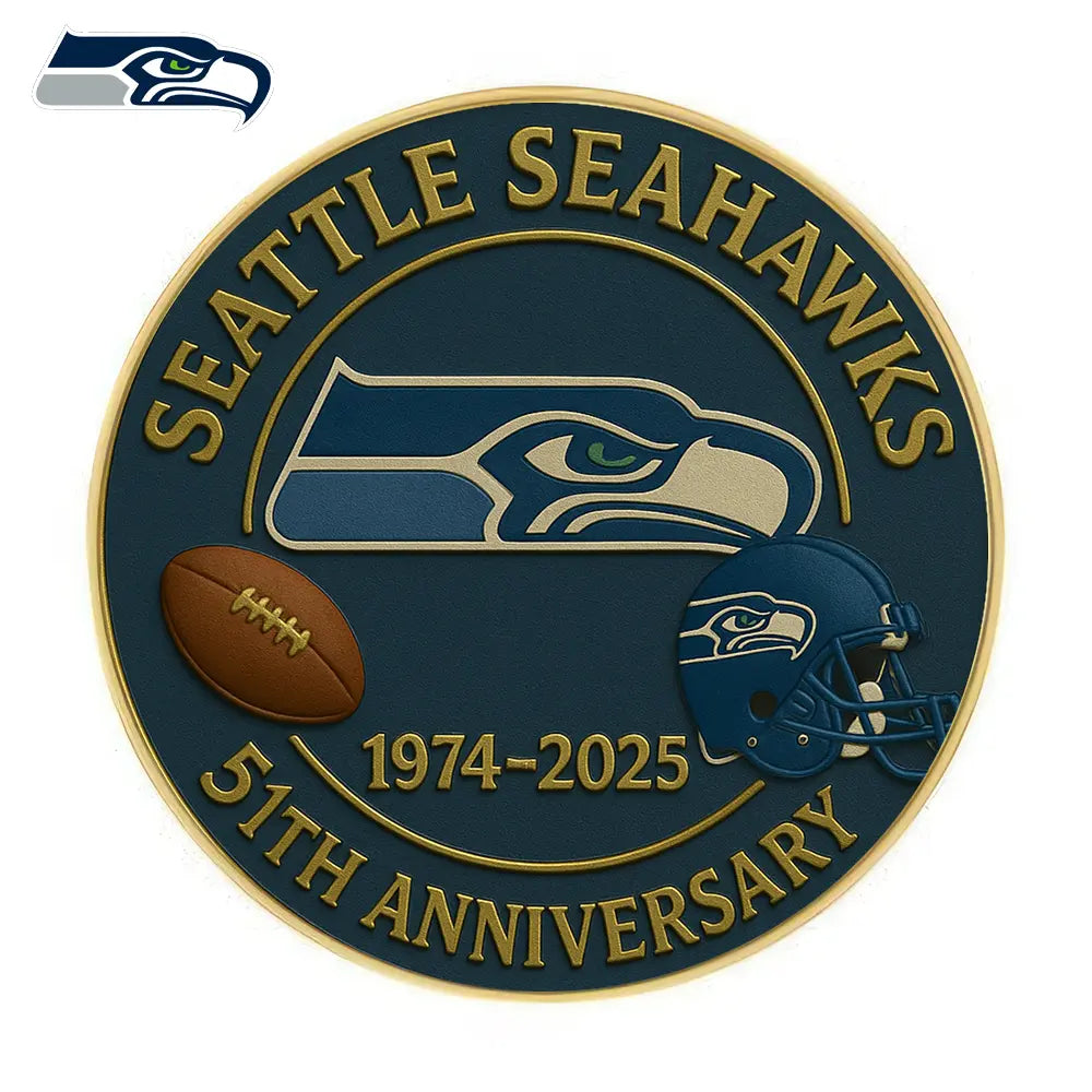 Seattle Seahawks | Premium NFL Commemorative Coin HI – HuddleStyle.com - Image 2