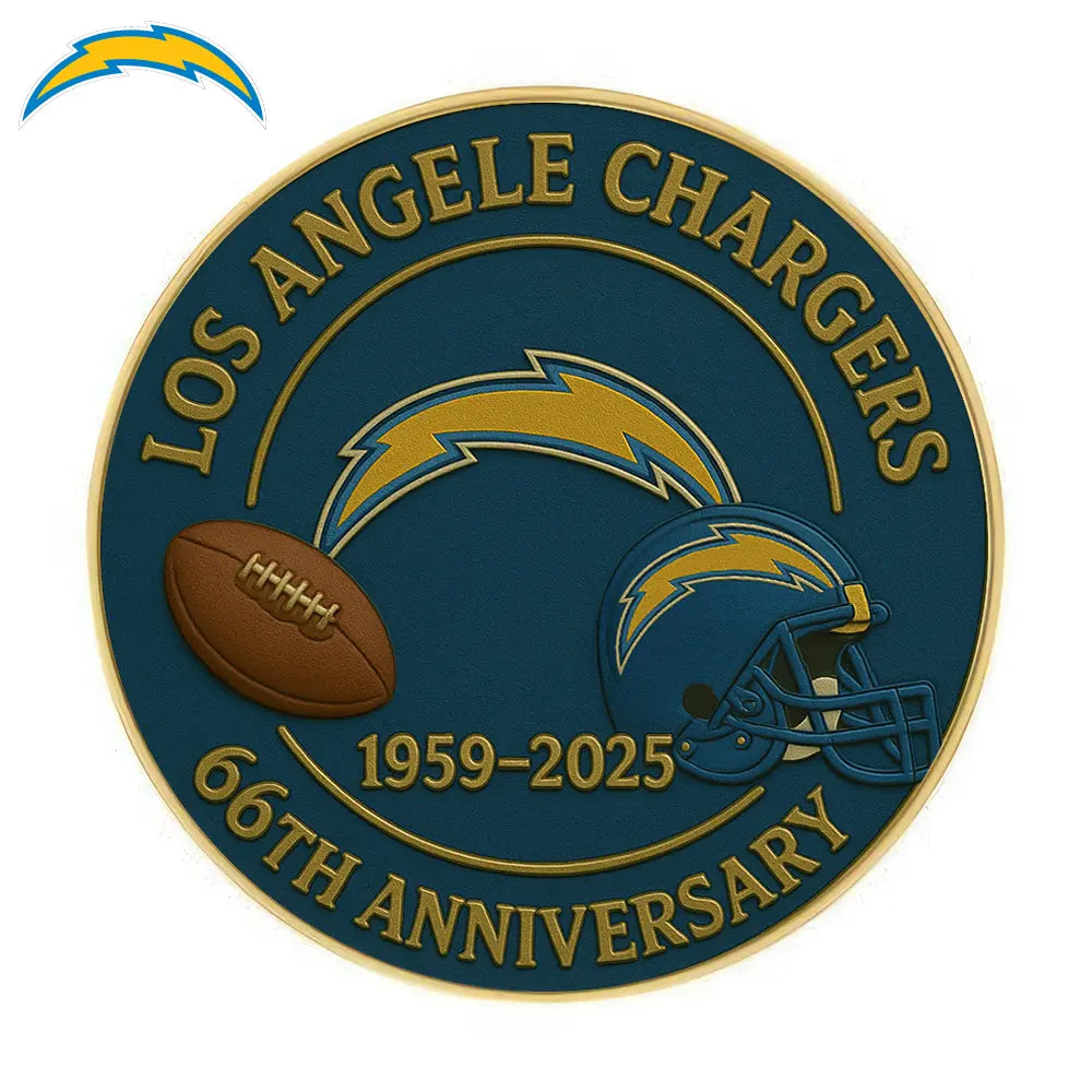 Los Angeles Chargers | Premium NFL Commemorative Coin HI – HuddleStyle.com - Image 2