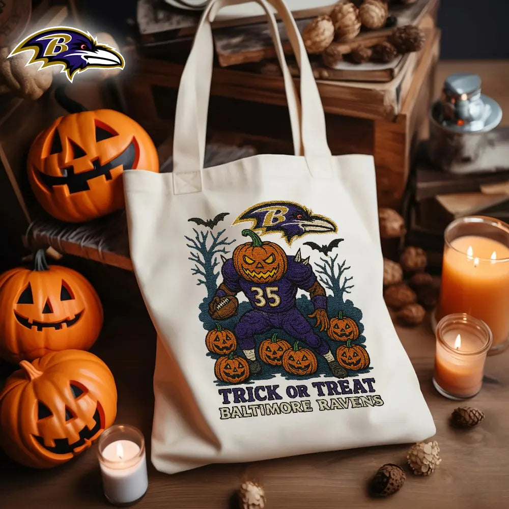 Baltimore Ravens | Premium NFL Tote Bag HI – HuddleStyle.com - Image 3