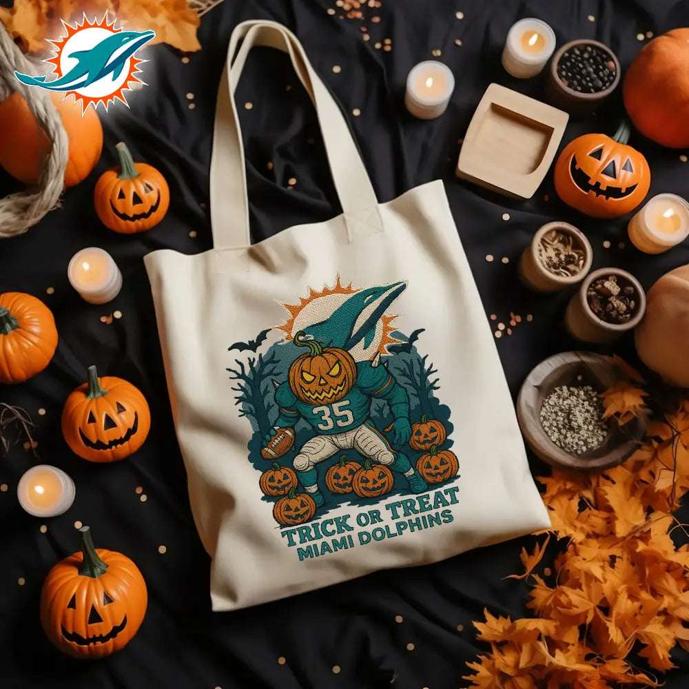 Miami Dolphins | Premium NFL Tote Bag HI – HuddleStyle.com - Image 2
