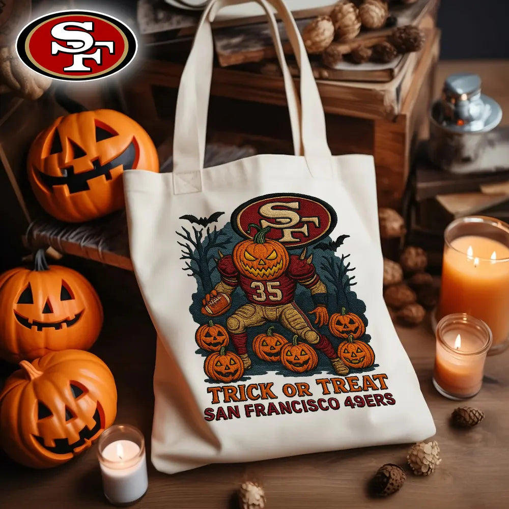 San Francisco 49ers | Premium NFL Tote Bag HI – HuddleStyle.com - Image 2