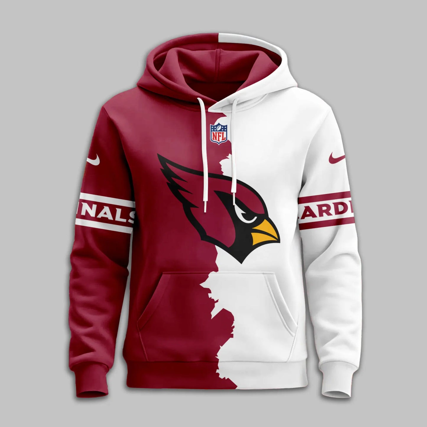 Arizona Cardinals | Premium Victory Split Hoodie TD – HuddleStyle.com - Image 3