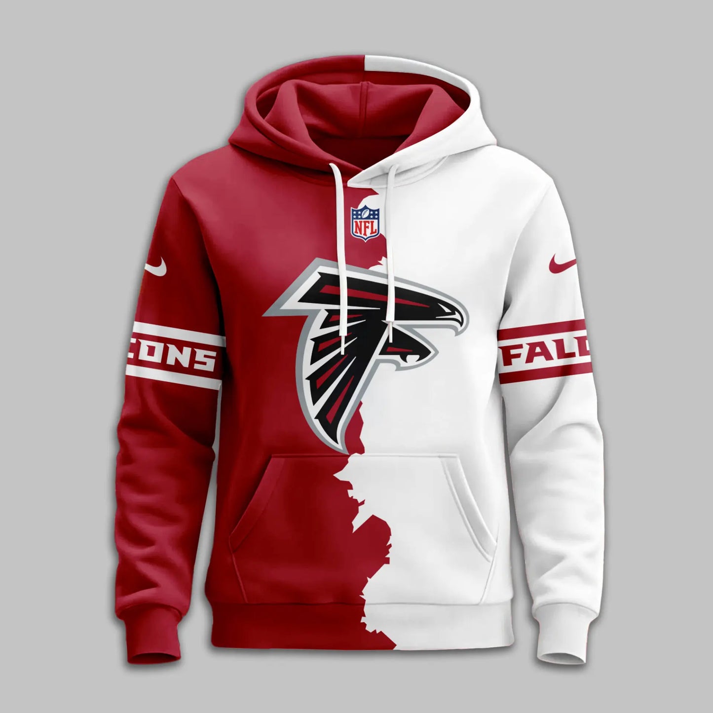 Atlanta Falcons | Premium Victory Split Hoodie TD – HuddleStyle.com - Image 3