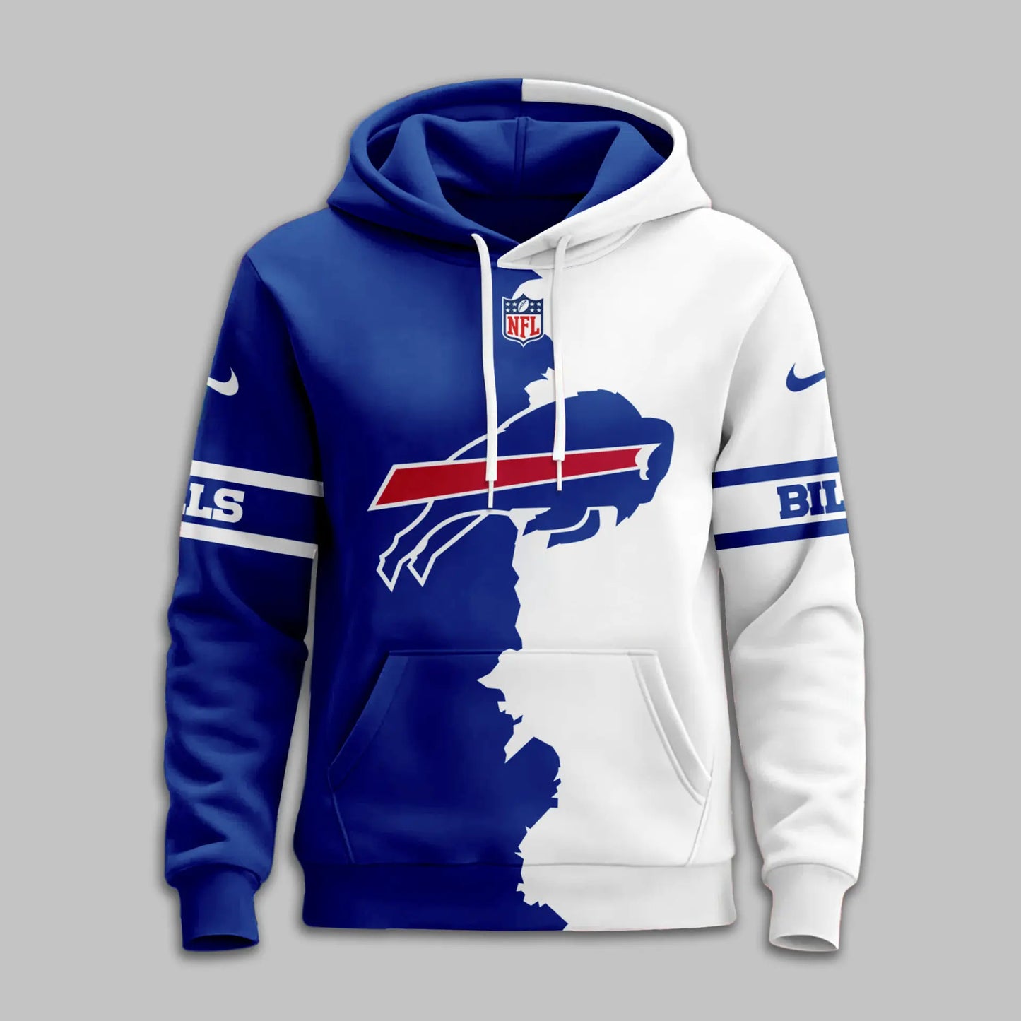 Buffalo Bills | Premium Victory Split Hoodie TD – HuddleStyle.com - Image 3