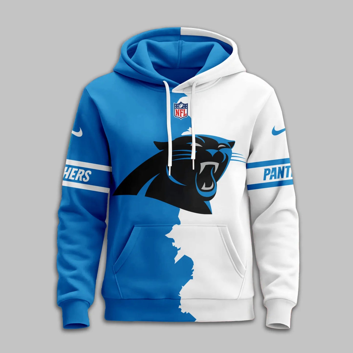 Carolina Panthers | Premium Victory Split Hoodie TD – HuddleStyle.com - Image 3