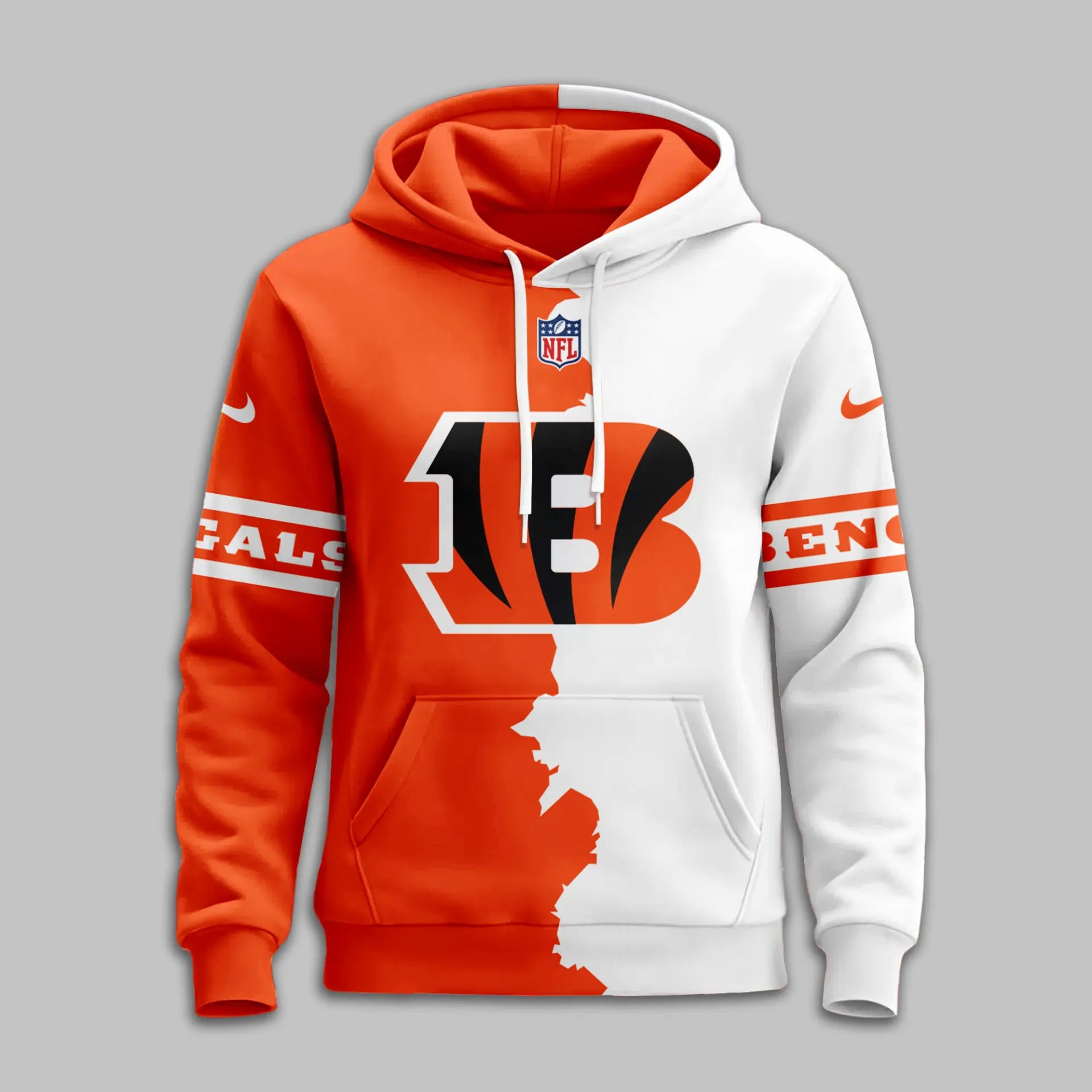 Cincinnati Bengals | Premium Victory Split Hoodie TD – HuddleStyle.com - Image 3