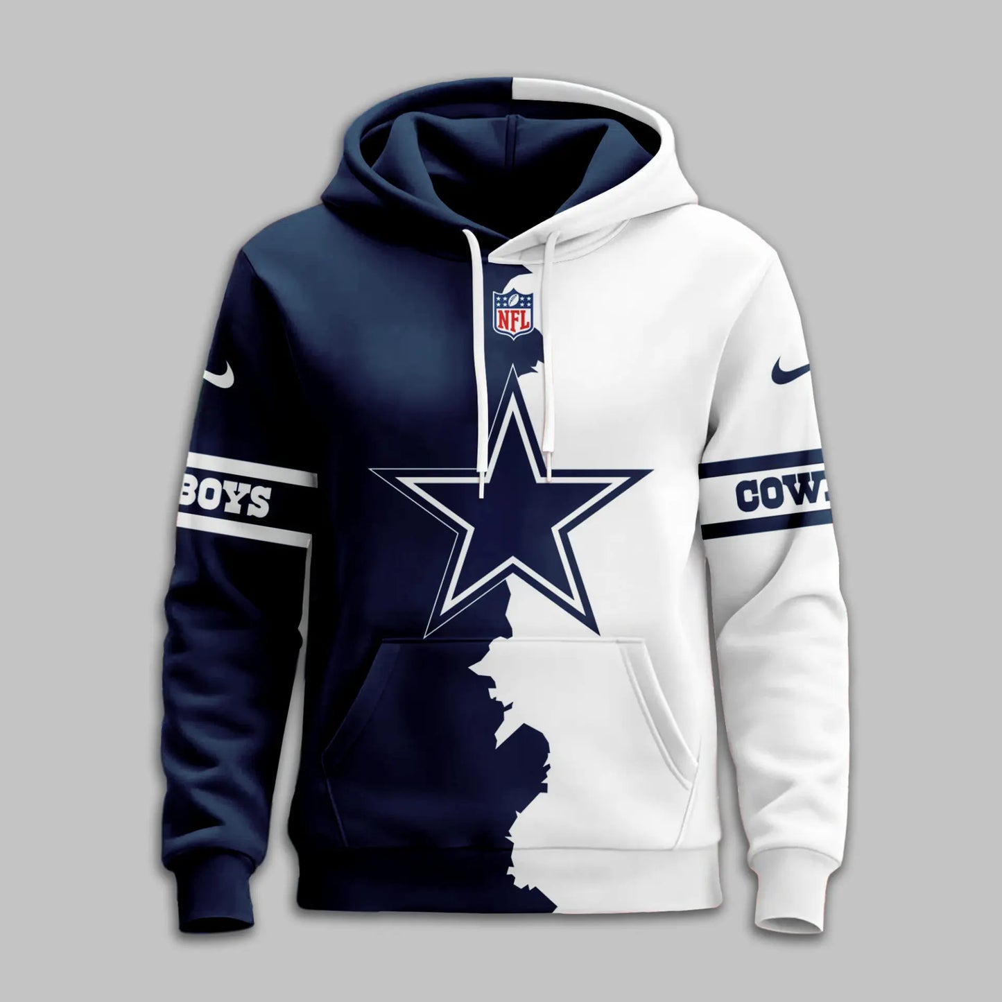 Dallas Cowboys | Premium Victory Split Hoodie TD – HuddleStyle.com - Image 3