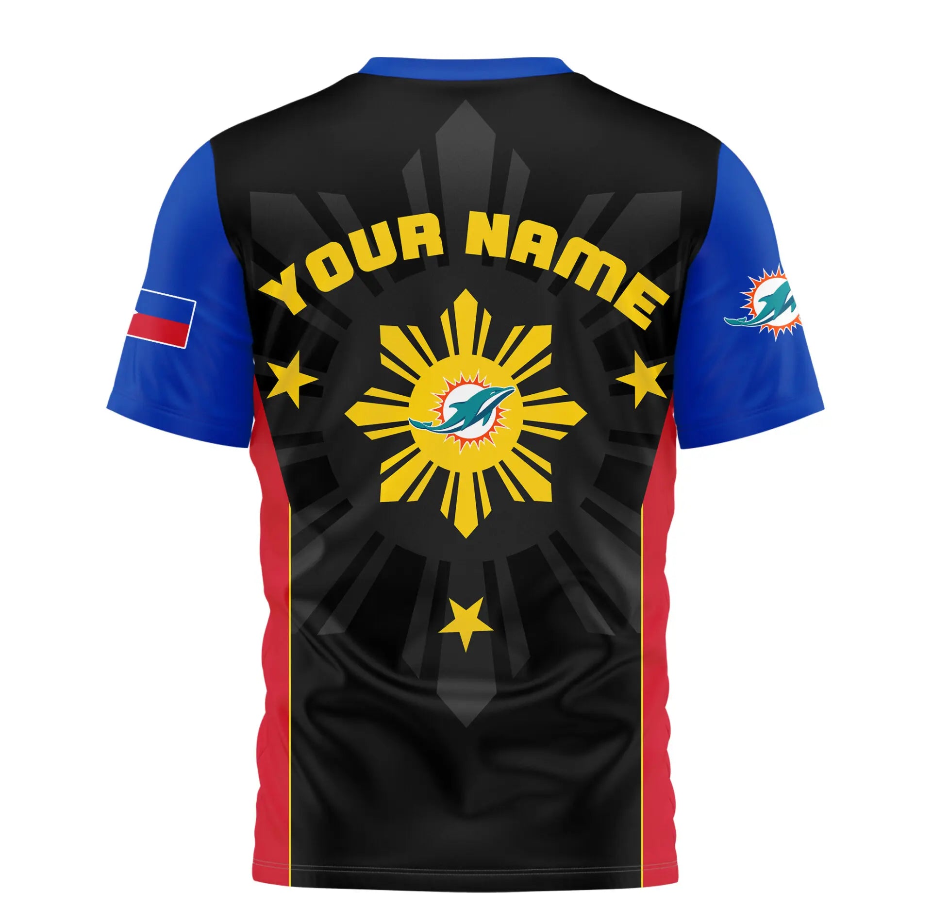 Denver Broncos | Premium NFL Filipino Heritage Celebration 3D Shirt HI – HuddleStyle.com - Image 3