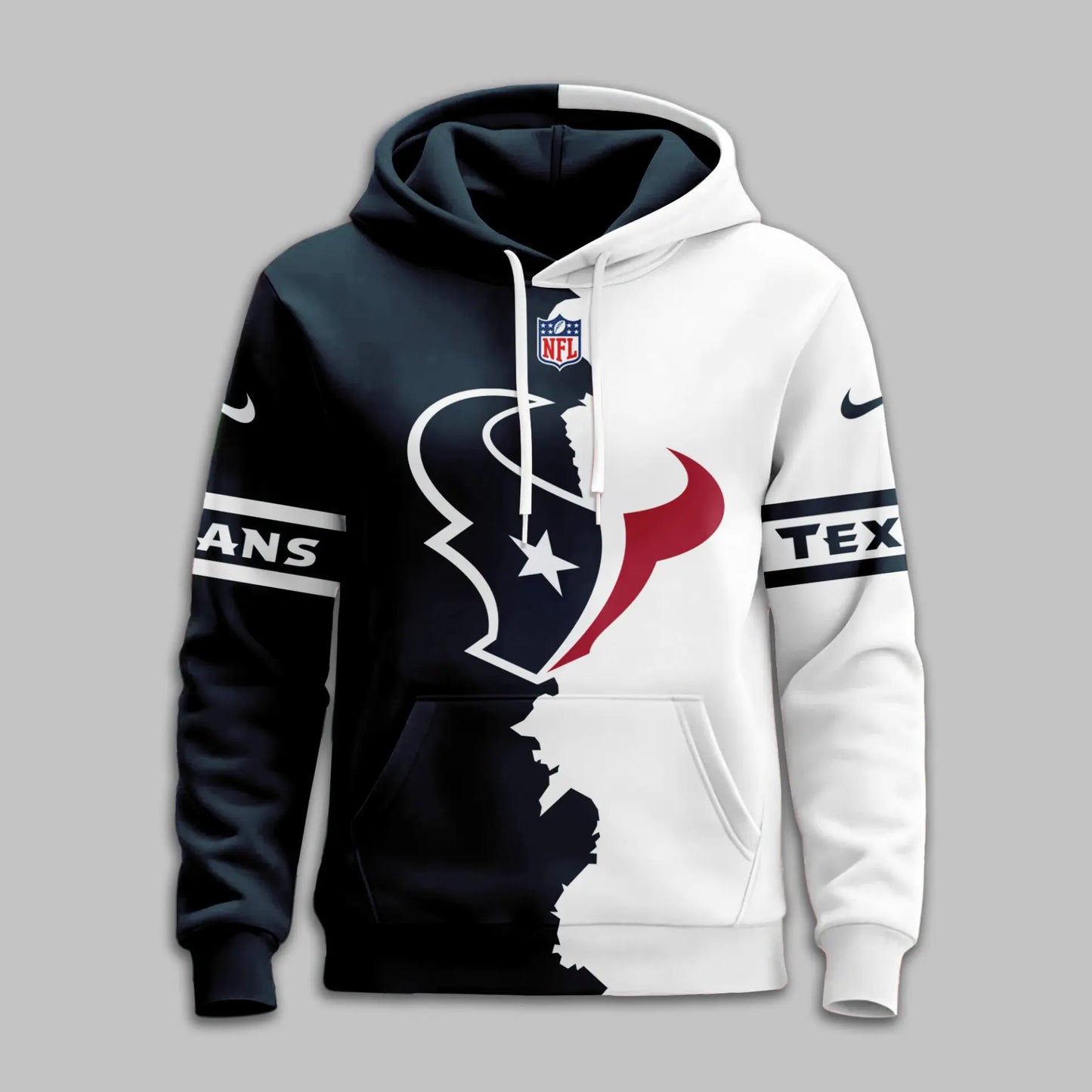 Houston Texans | Premium Victory Split Hoodie TD – HuddleStyle.com - Image 3