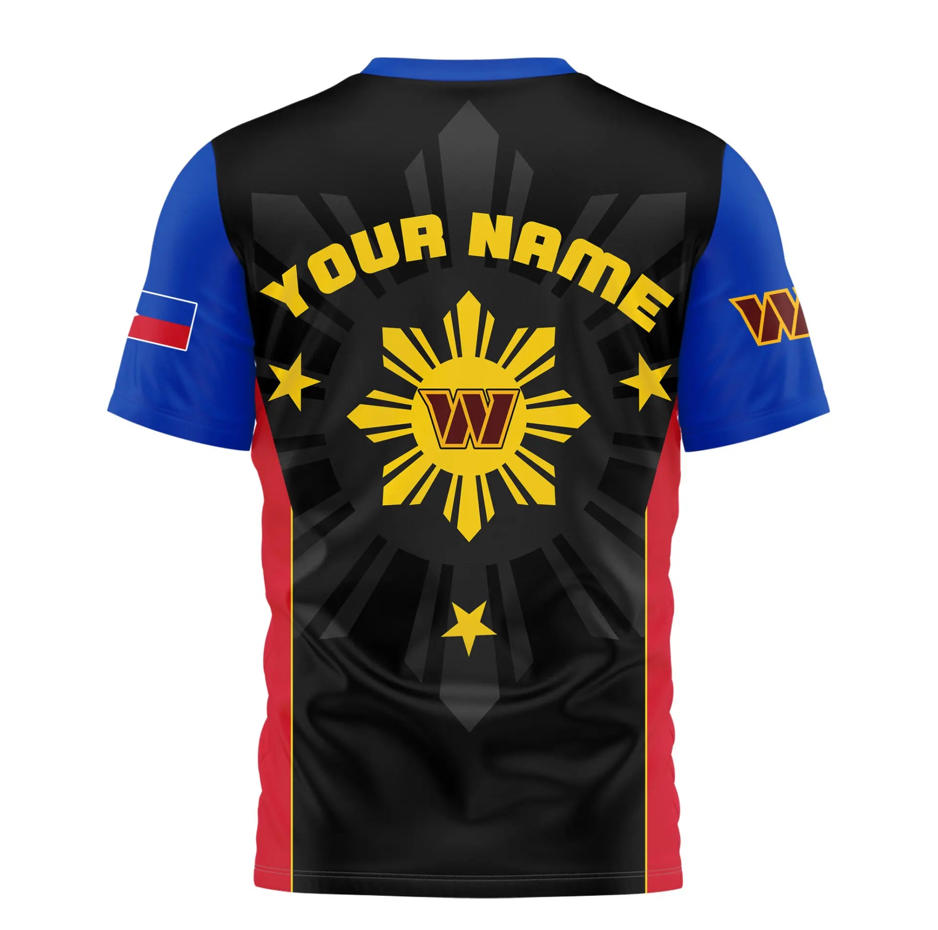 Washington Commanders | Premium NFL Filipino Heritage Celebration 3D Shirt HI – HuddleStyle.com - Image 2