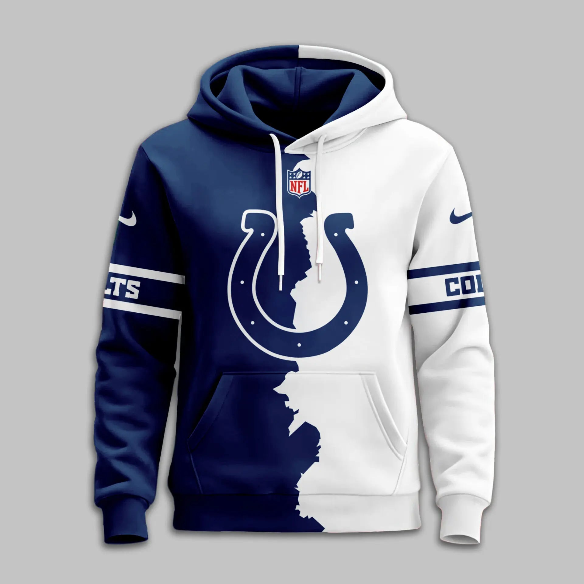 Indianapolis Colts | Premium Victory Split Hoodie TD – HuddleStyle.com - Image 3