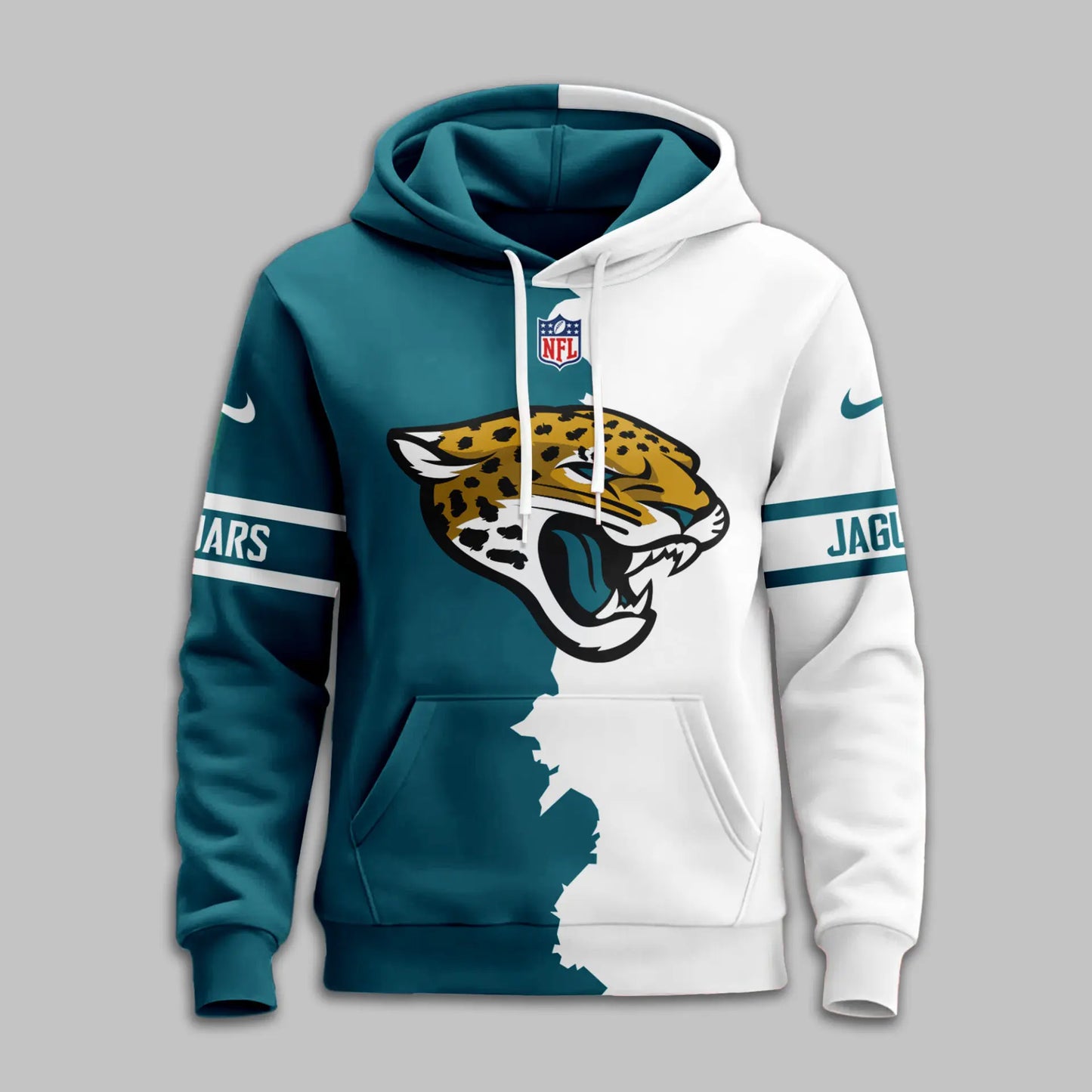 Jacksonville Jaguars | Premium Victory Split Hoodie TD – HuddleStyle.com - Image 3