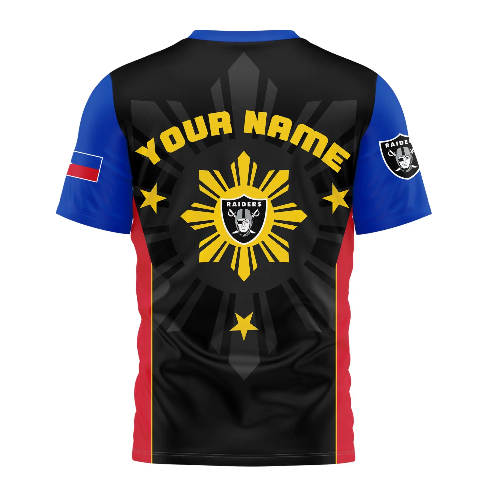 Las Vegas Raiders | Premium NFL Filipino Heritage Celebration 3D Shirt HI – HuddleStyle.com - Image 3