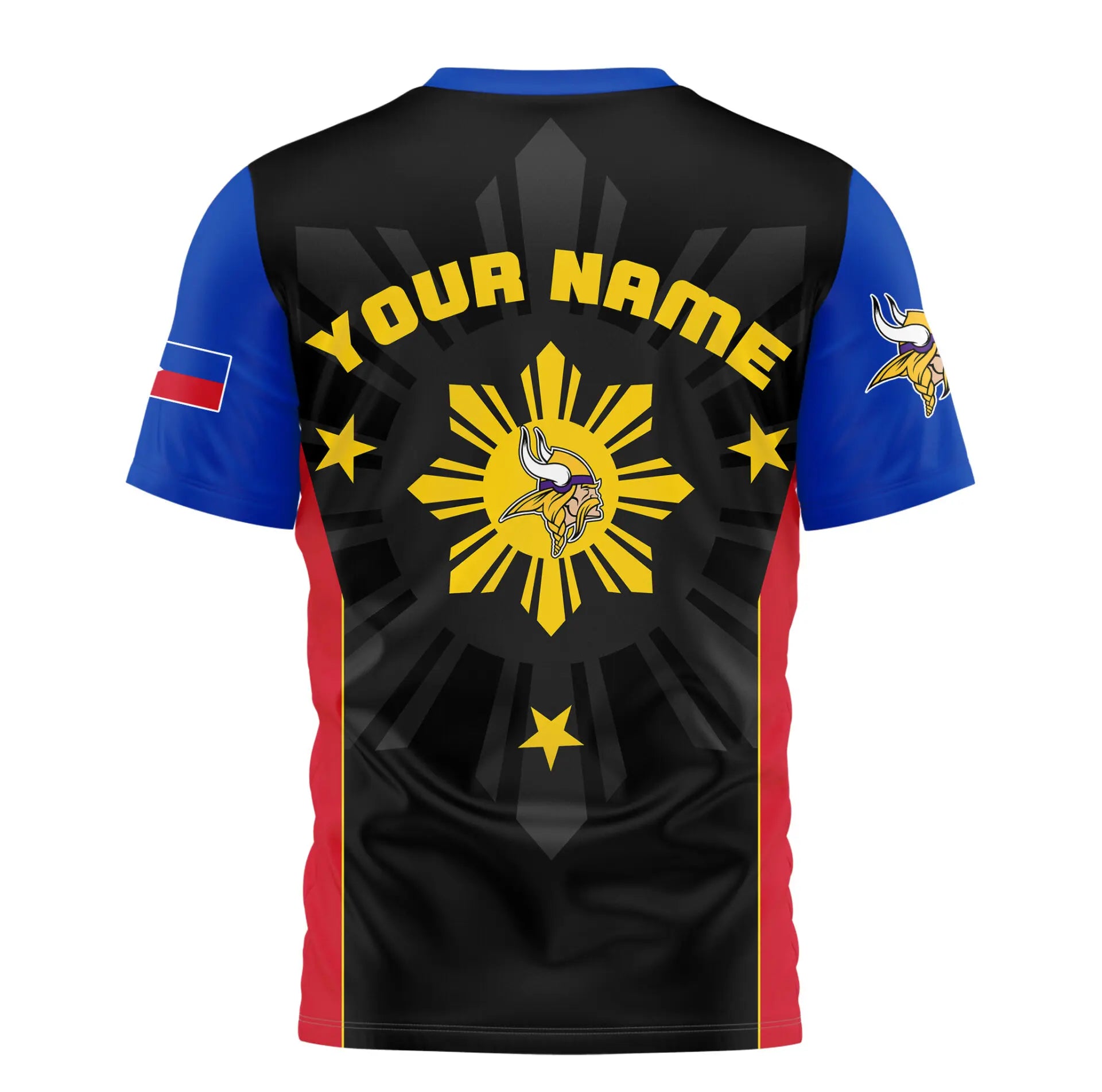 Minnesota Vikings | Premium NFL Filipino Heritage Celebration 3D Shirt HI – HuddleStyle.com - Image 2