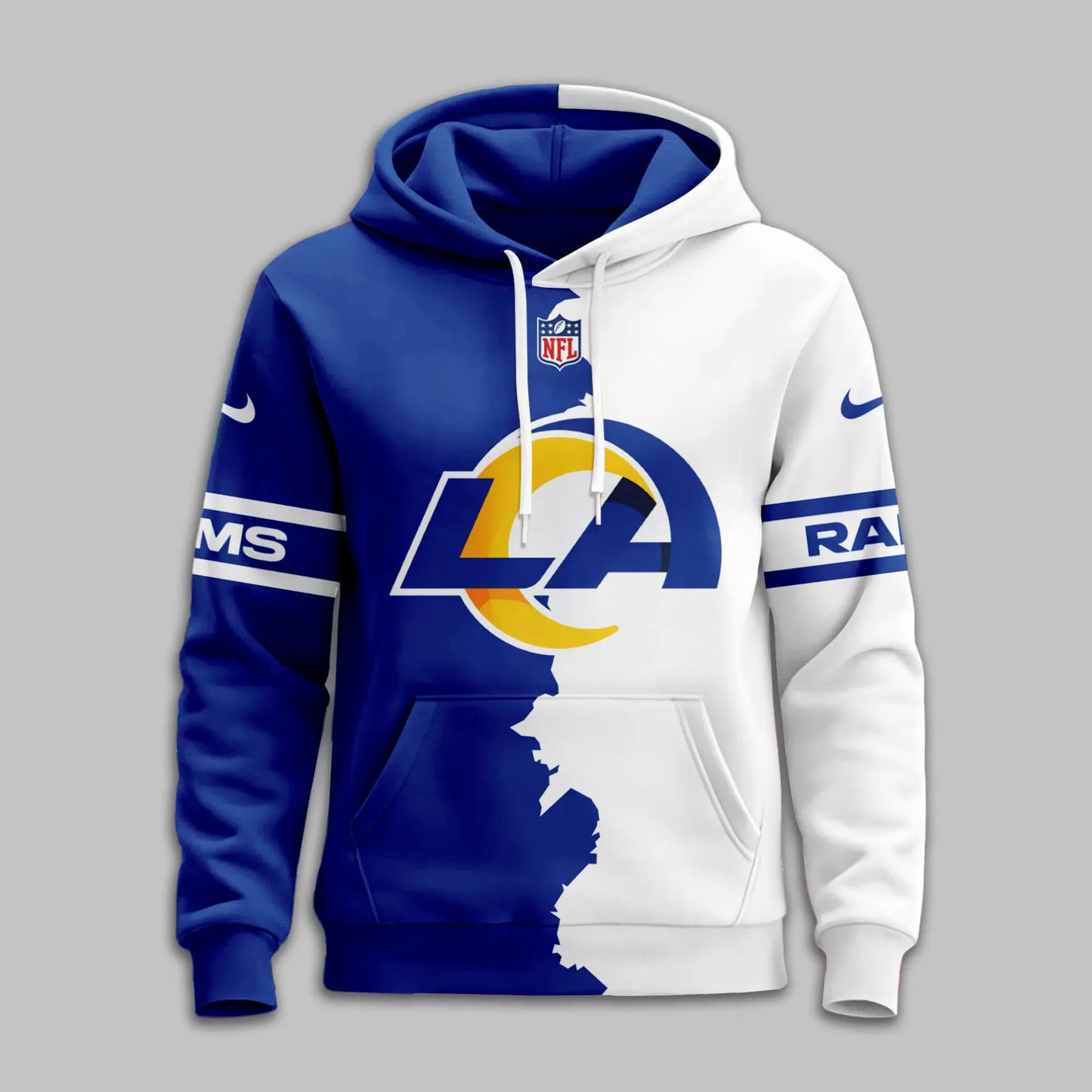 Los Angeles Rams | Premium Victory Split Hoodie TD – HuddleStyle.com - Image 3