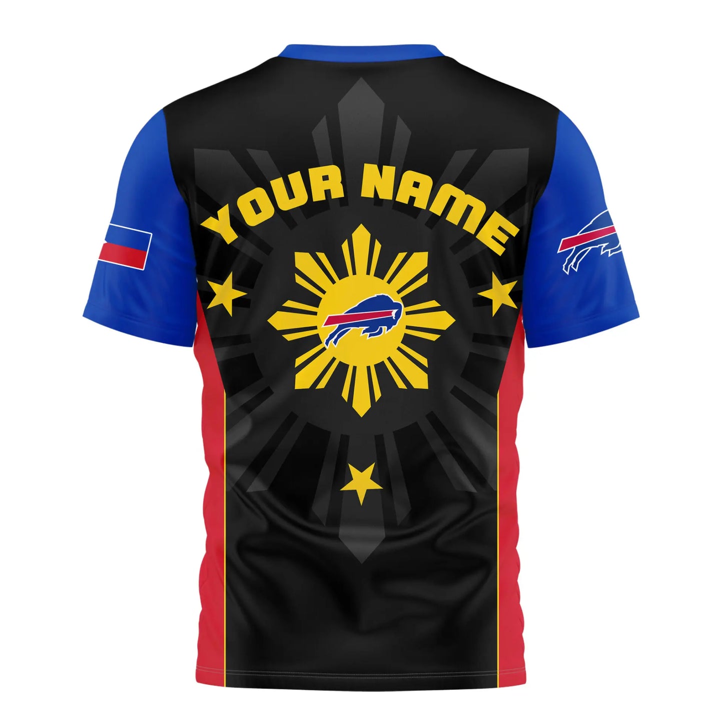 Buffalo Bills | Premium NFL Filipino Heritage Celebration 3D Shirt HI – HuddleStyle.com - Image 2