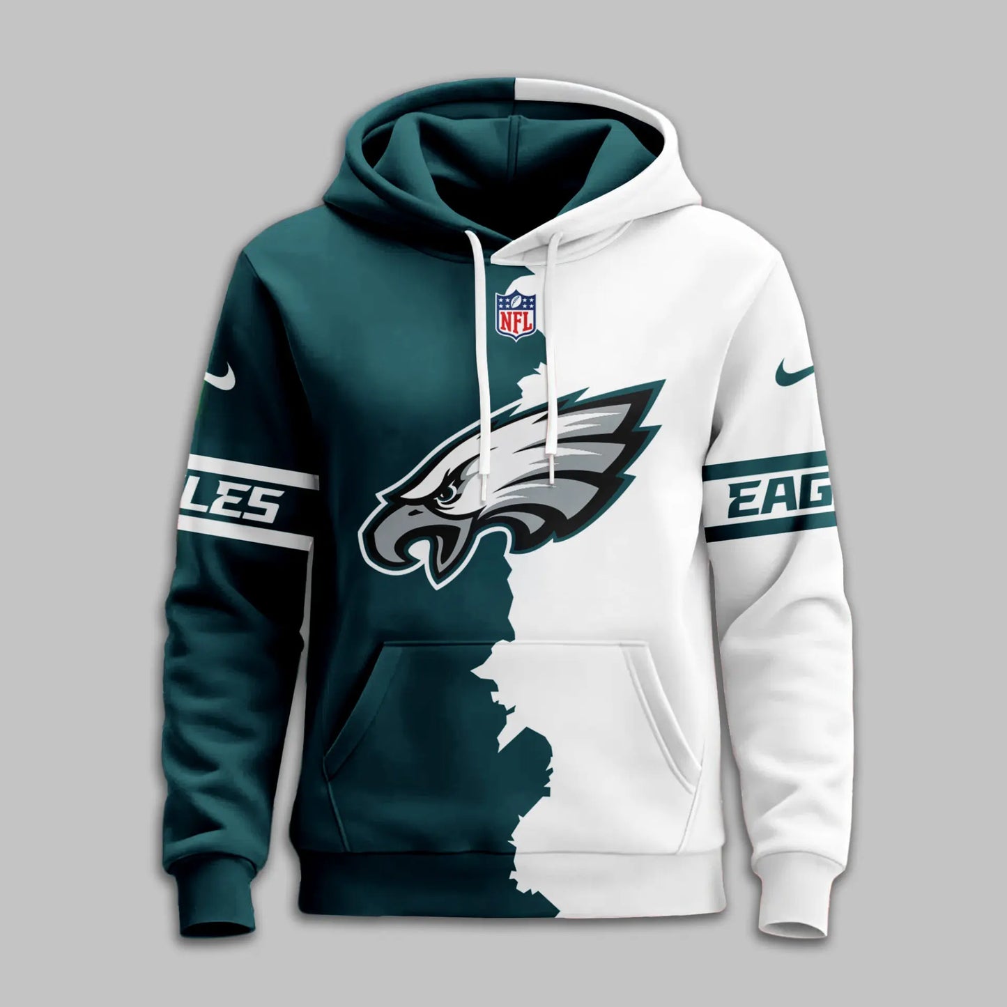 Philadelphia Eagles | Premium Victory Split Hoodie TD – HuddleStyle.com - Image 3