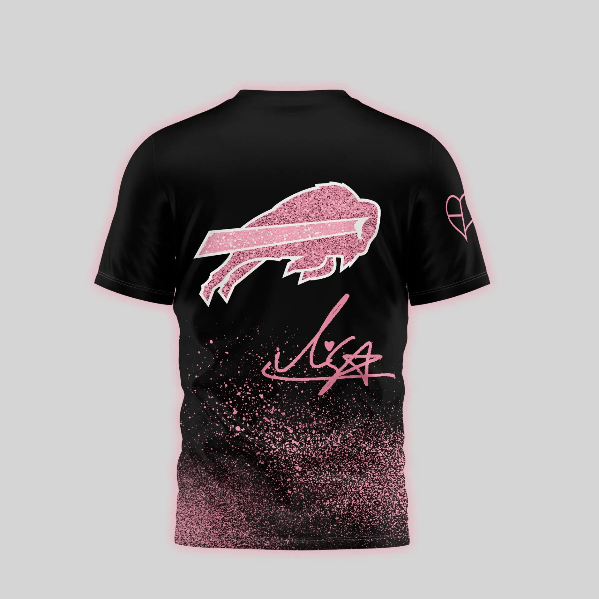 Buffalo Bills | Premium NFL x BlackPink 3D Shirt TD – HuddleStyle.com - Image 3